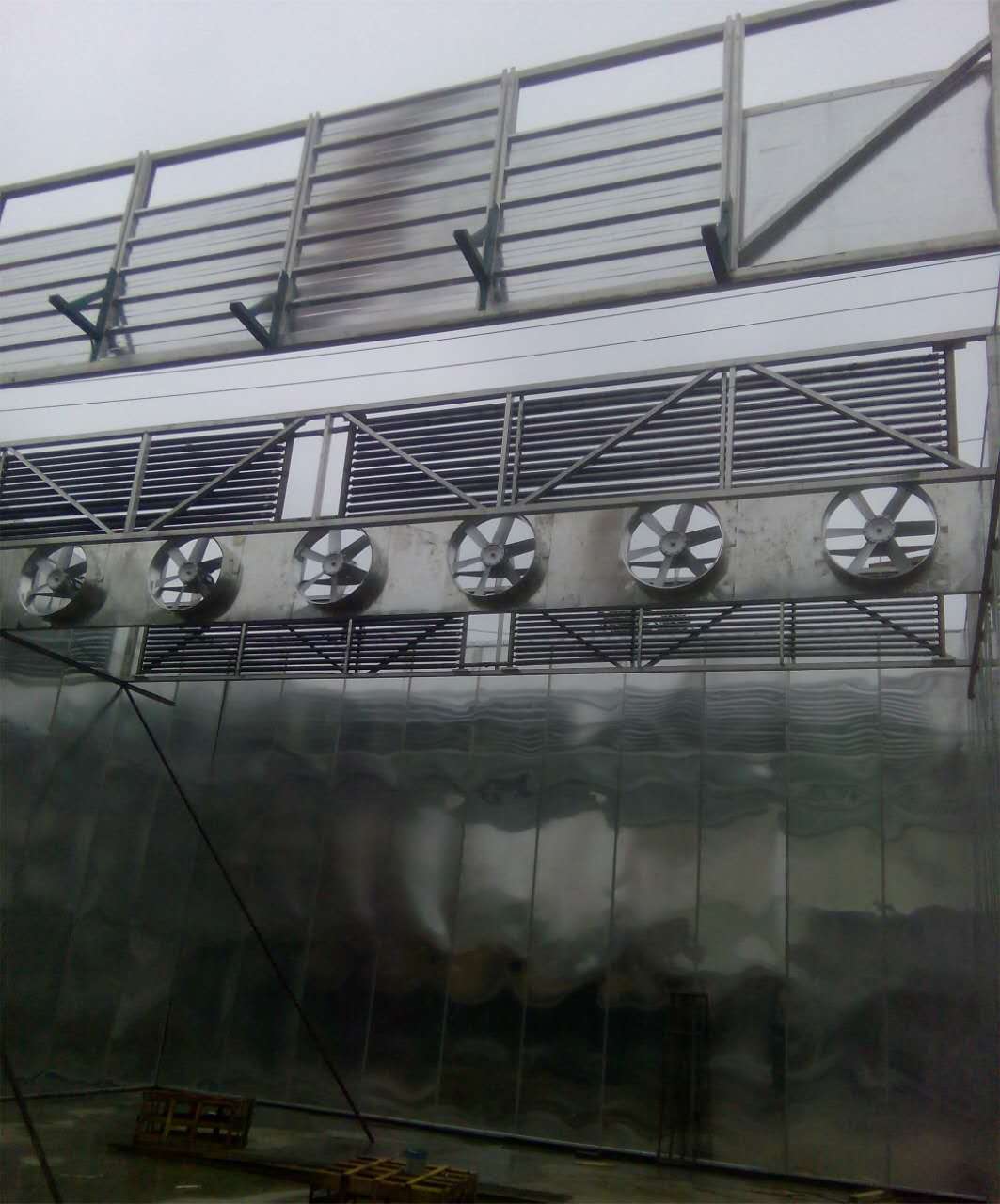 风机散热器排布结构
